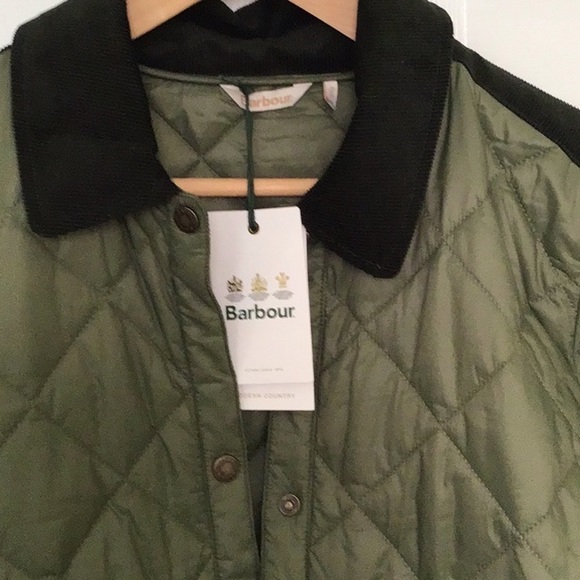 💥SALE💥 NWT Barbour Elizabeth Quilted Jacket, US 10 - Picture 14 of 16